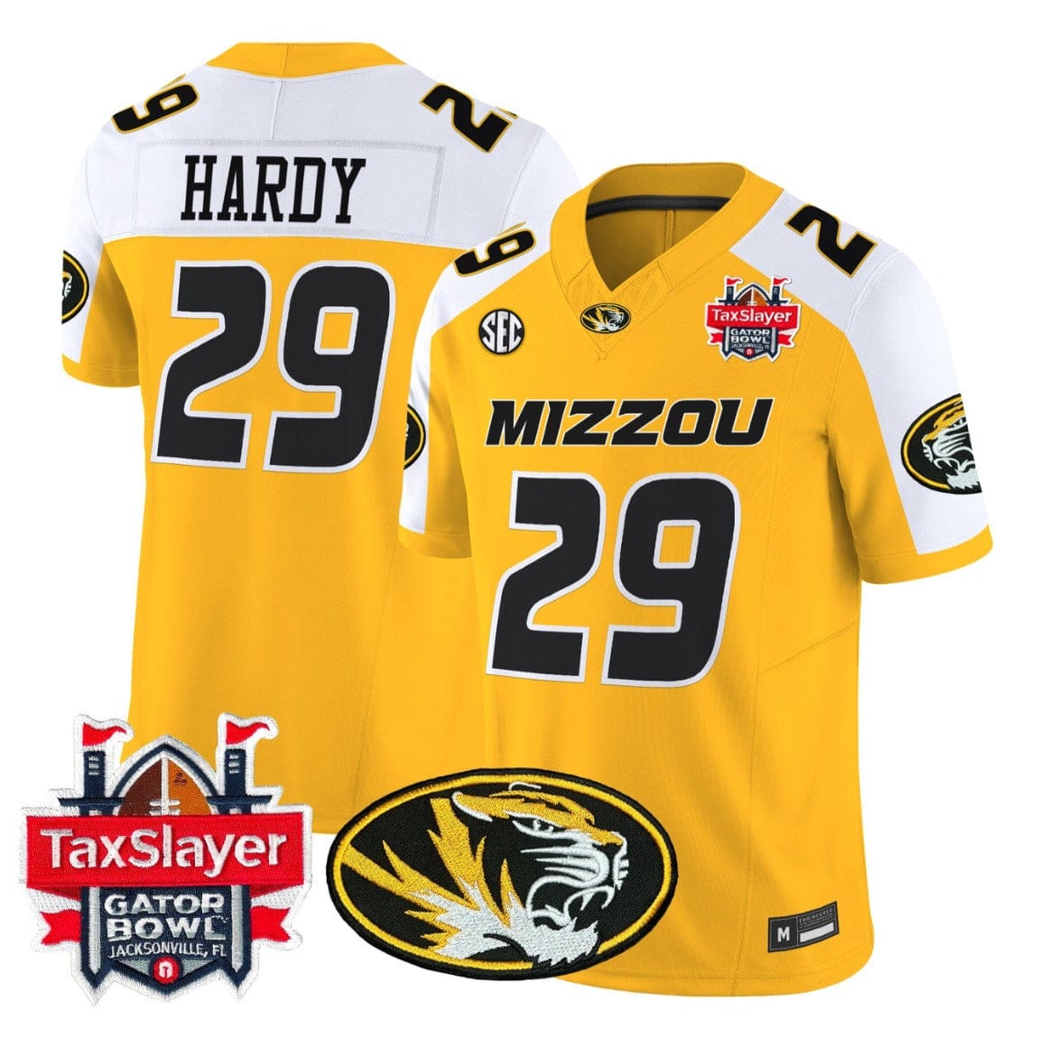 Ahmad Hardy Jersey #29 Missouri Tigers 2025 Gator Bowl Vapor Stitched - Image 3