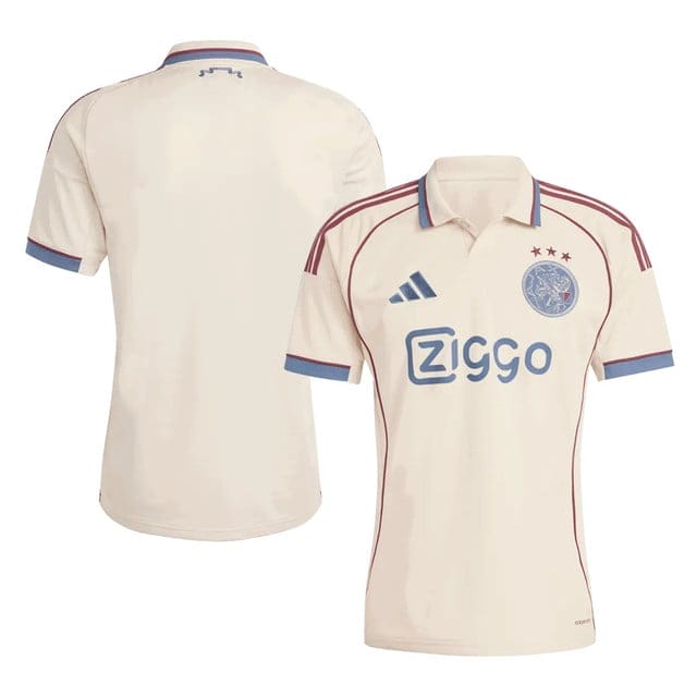 Ajax 2025-26 Third Match Jersey – Cream