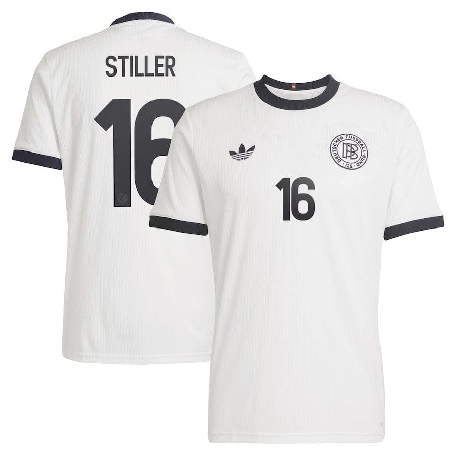 Angelo Stiller 16 Germany National Team 125th Anniversary Men Jersey – White
