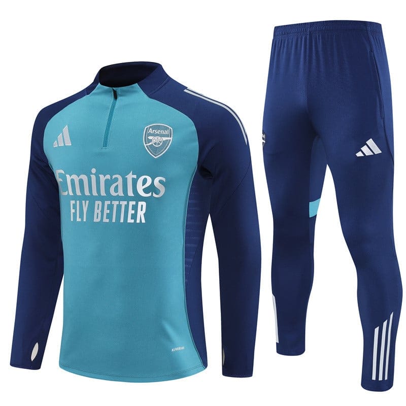 Arsenal 2025-26 Soccer Training Set – Cool Teal