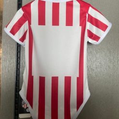 Alternative view of Atletico Madrid 2025-26 Soccer Baby Bodysuit – Red White