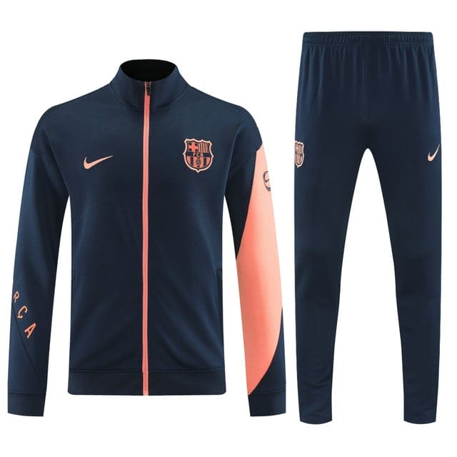 Barcelona 2025-26 Soccer Training Set – Midnight Coral