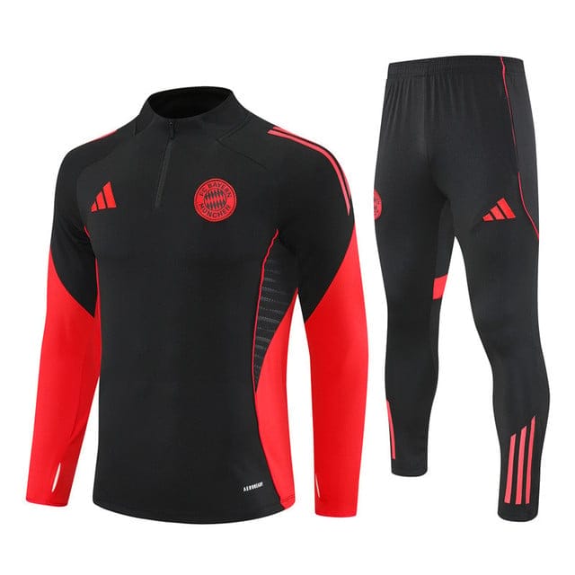 Bayern Munich 2025-26 Soccer Training Set – Fearless Red