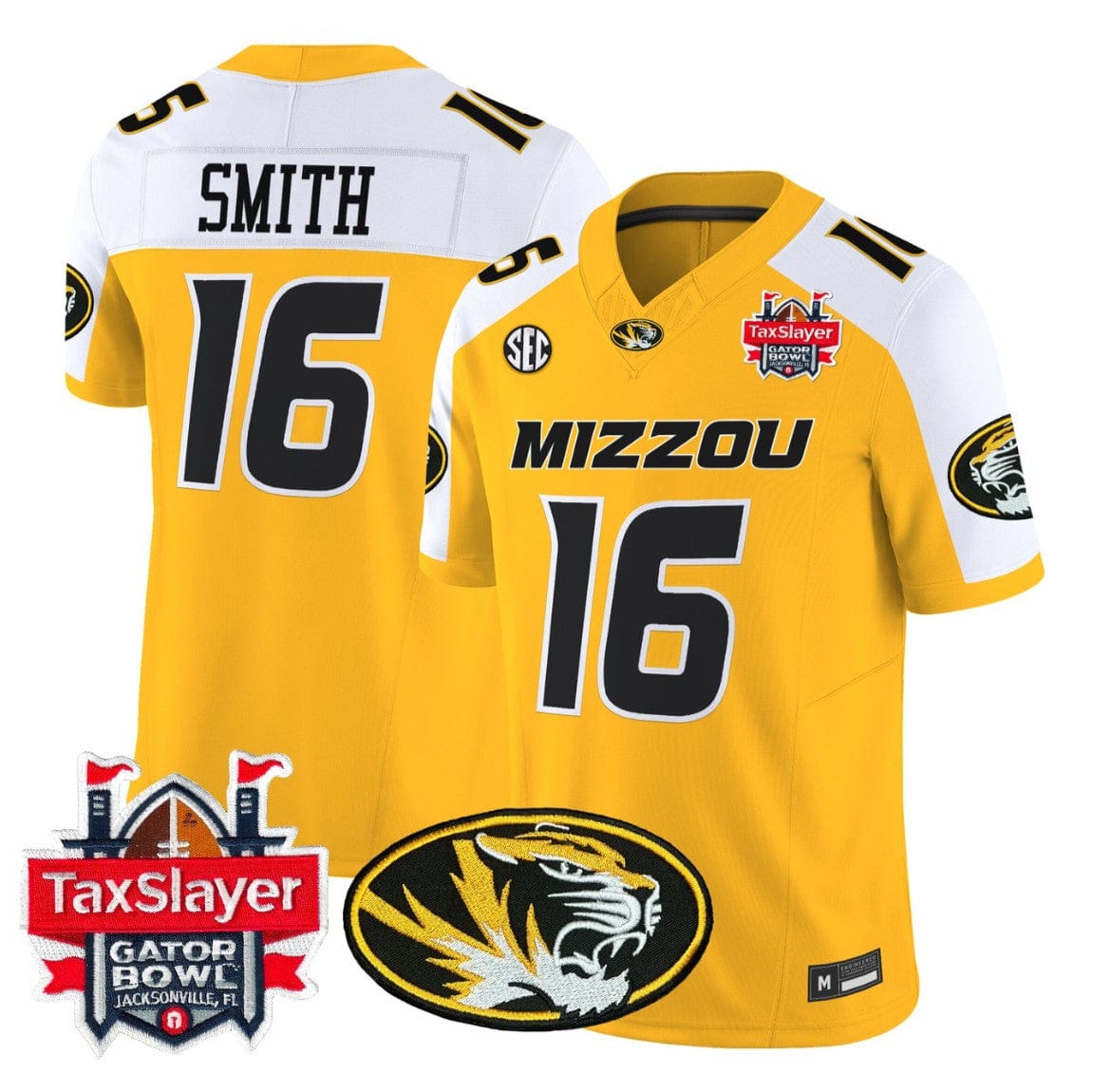 Brad Smith Jersey #16 Missouri Tigers 2025 Gator Bowl Vapor Stitched - Image 3