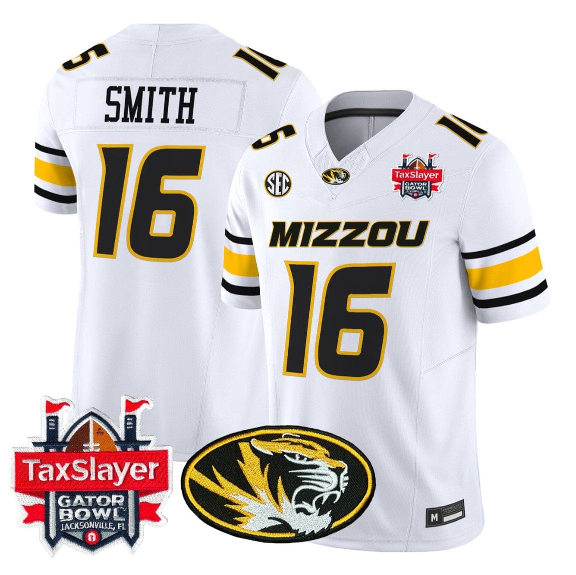 Brad Smith Jersey #16 Missouri Tigers 2025 Gator Bowl Vapor Stitched - Image 5