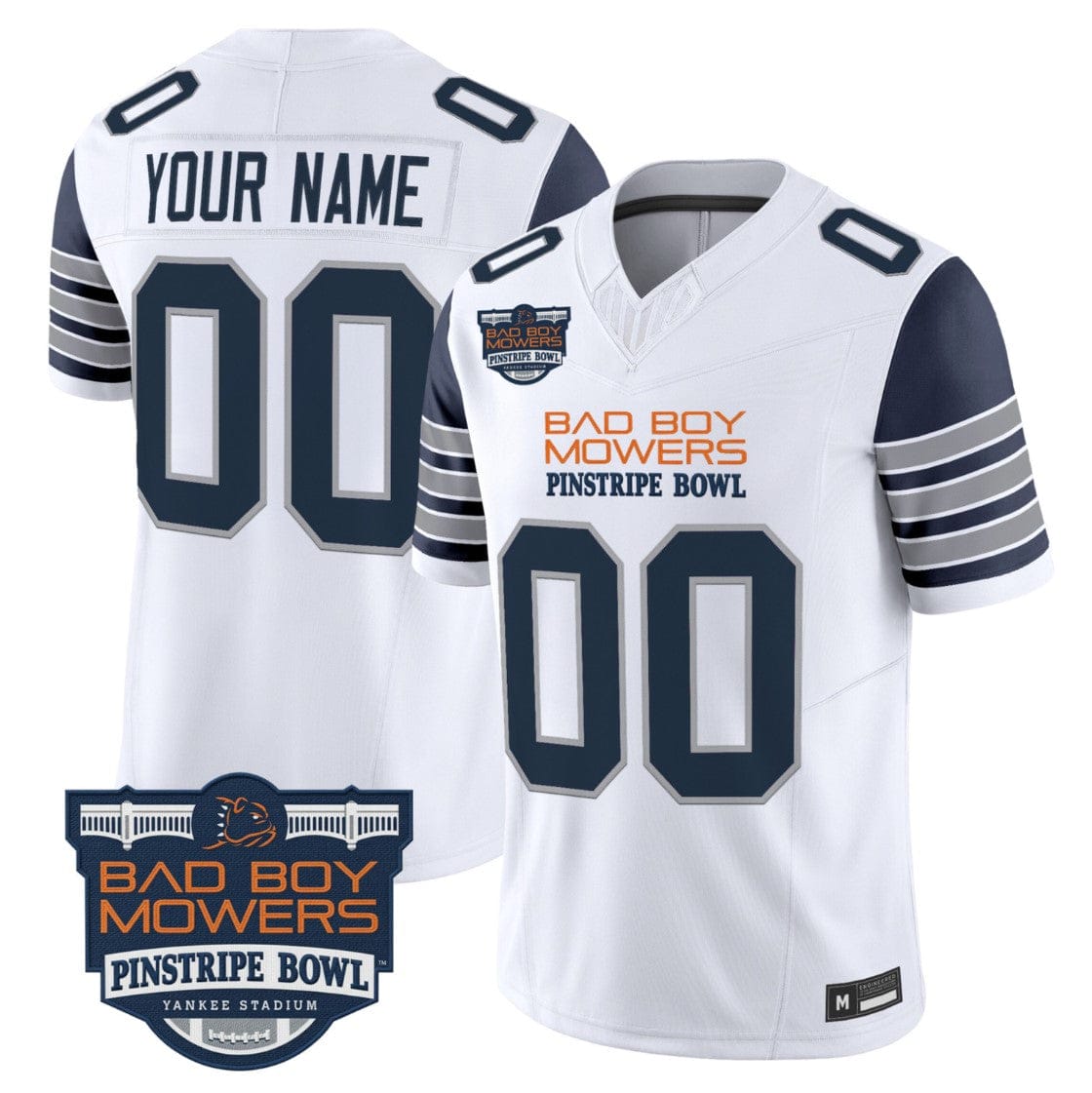 Custom Penn State Nittany Lions Jersey 2025 Pinstripe Bowl Limited Stitched - Image 2