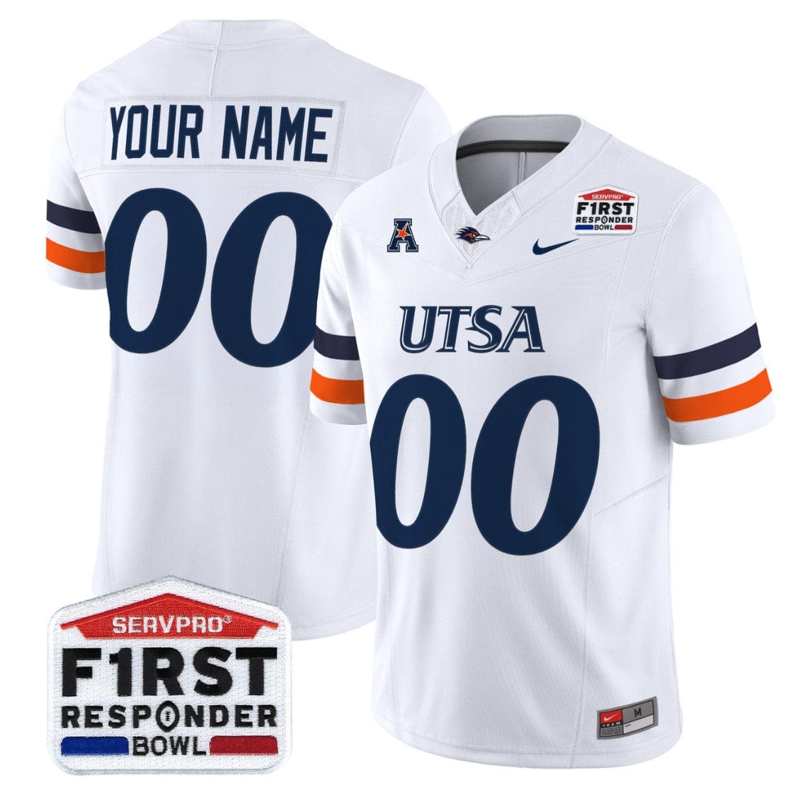 Custom UTSA Roadrunners Jersey 2025 First Responder Bowl Stitched - Image 3