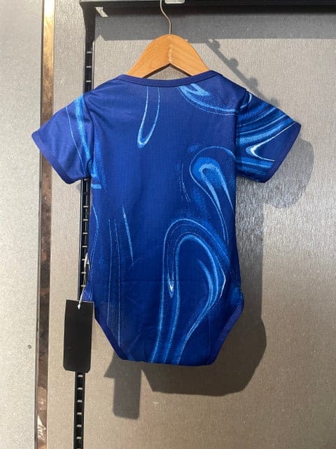 Chelsea 202526 Adorable Young Blues Fan Soccer Baby Bodysuit – Blue - Image 2