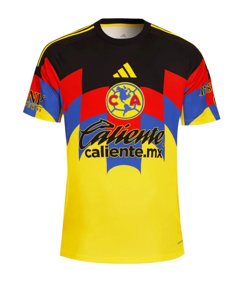 Club América 2025-26 I. Reyes 3 Home Jersey – Yellow - Image 2