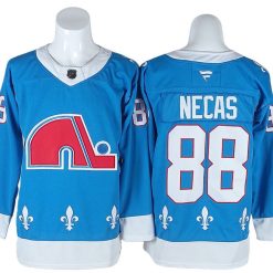 Colorado Avalanche #88 Martin Necas Light Blue Heritage Jersey