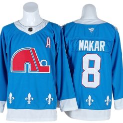 Colorado Avalanche #8 Cale Makar Light Blue Heritage Jersey