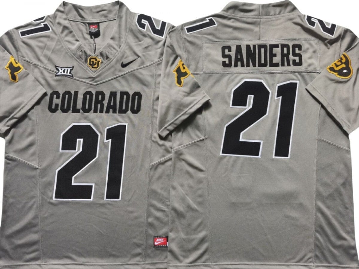 Colorado Buffaloes #21 Shilo Sanders Vapor F.U.S.E. Limited Jersey Stitched - Image 2