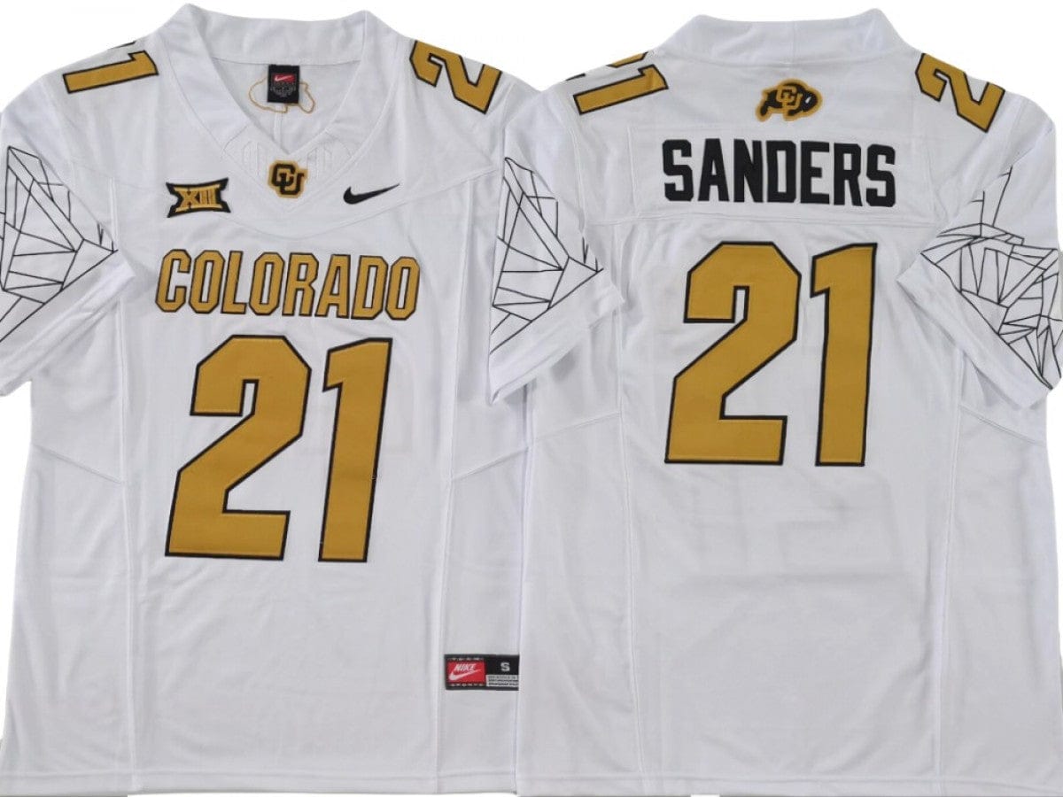 Colorado Buffaloes #21 Shilo Sanders Vapor F.U.S.E. Limited Jersey Stitched - Image 3