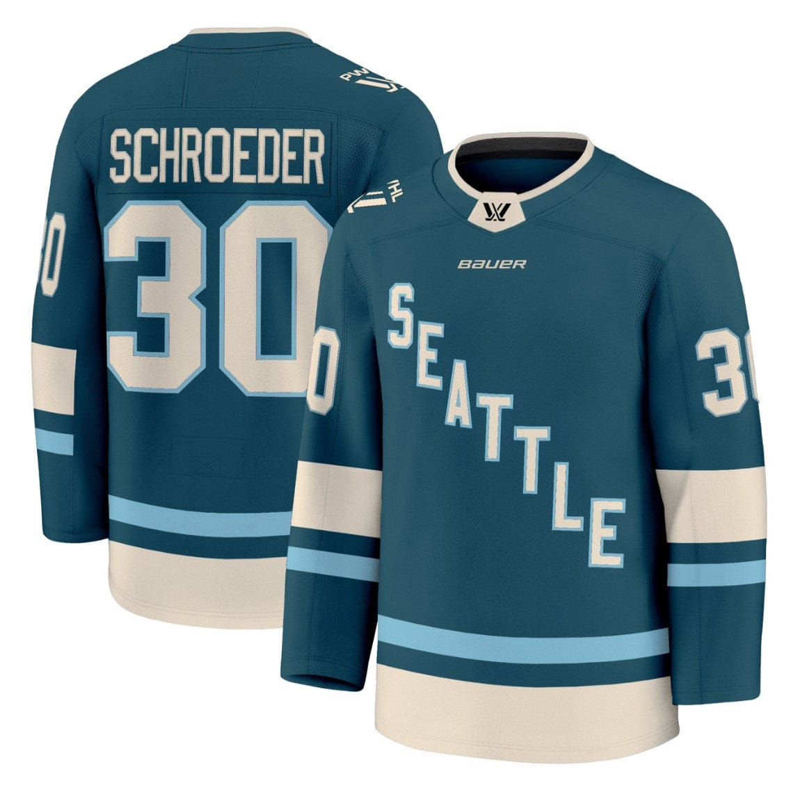 Alternative view of Corinne Schroeder Jersey #30 Seattle Torrent 2025 Premium All Stitched