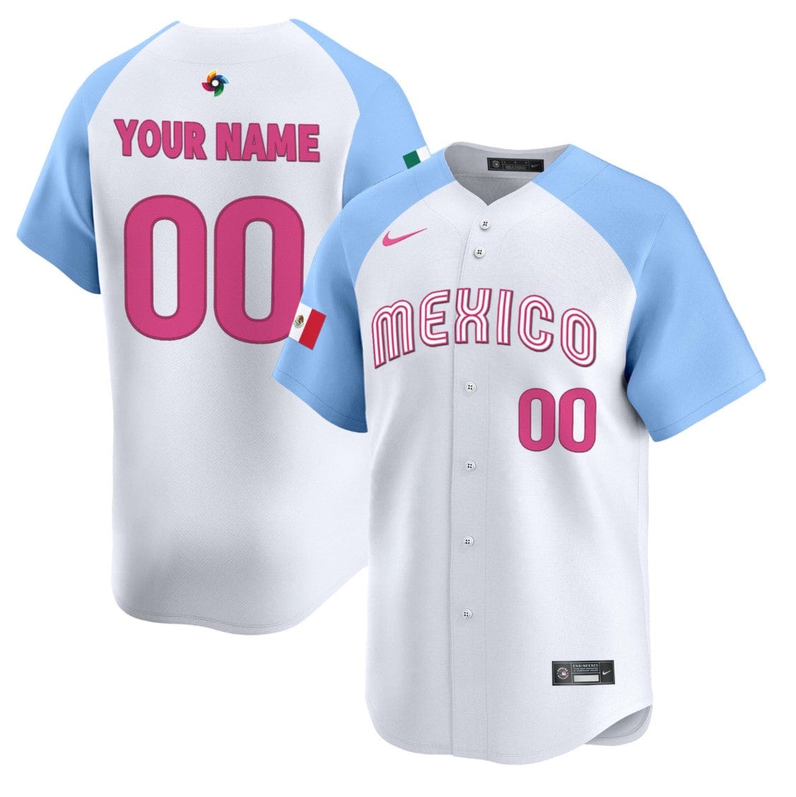 Custom Team Mexico Jersey World Baseball Classic 2023 Style 2026 Projected Roster
