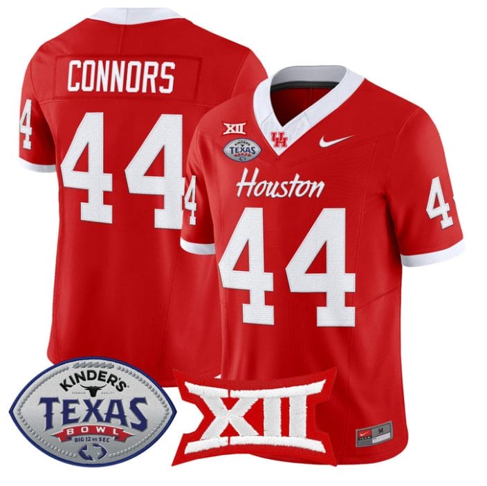Dean Connors Jersey #44 Houston Cougars 2025 Texas Bowl Stitched - Image 4