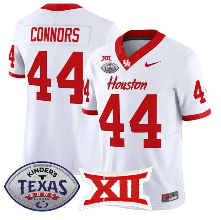 Dean Connors Jersey #44 Houston Cougars 2025 Texas Bowl Stitched - Image 5