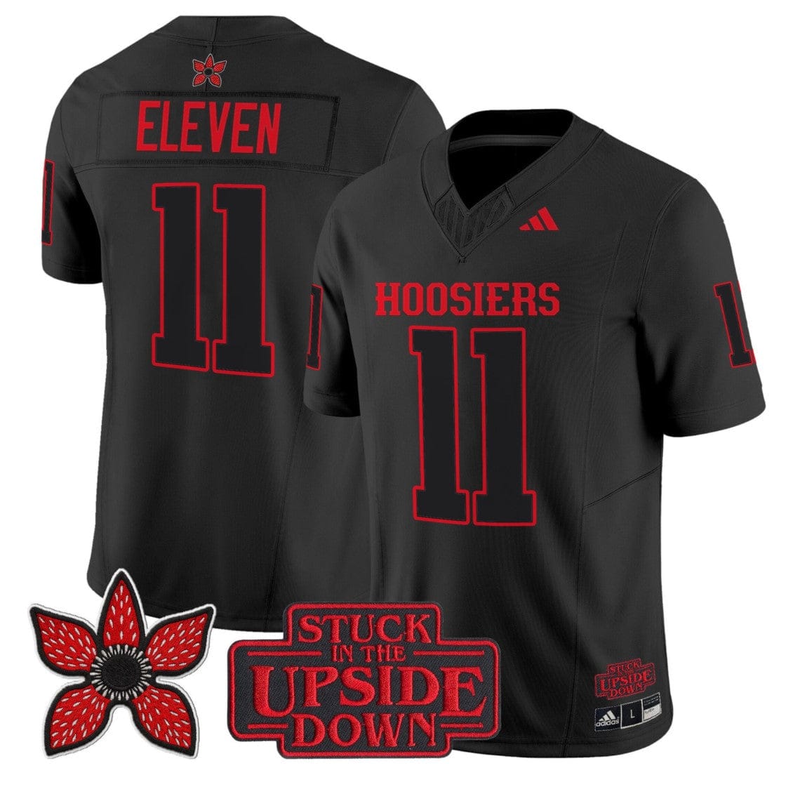 Eleven Jersey #11 Indiana Hoosiers Stranger Things Edition Limited Stitched