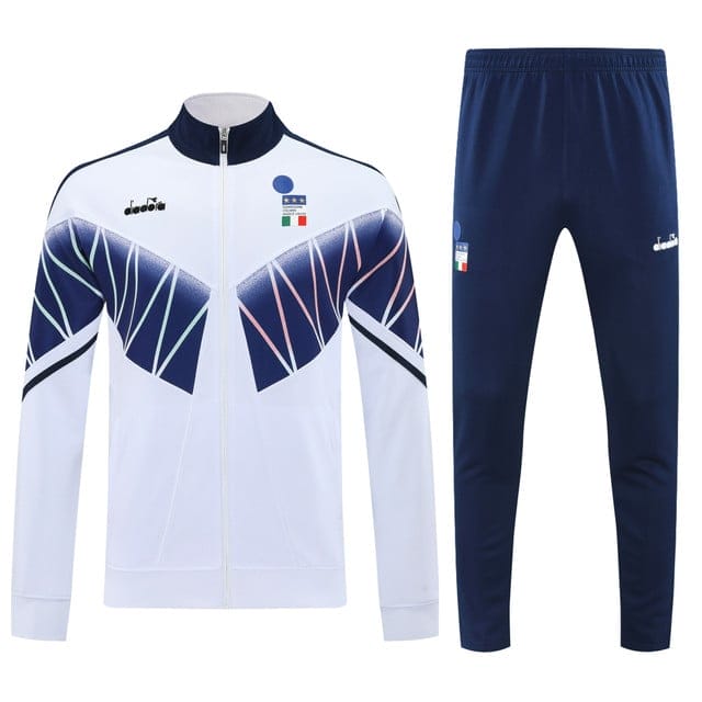 Federazione Italiana Giuoco Calcio 2025-26 Soccer Training Set – White and Blue
