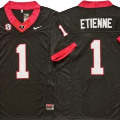 Georgia Bulldogs #1 Trevor Etienne Vapor F.U.S.E. Limited Jersey Black