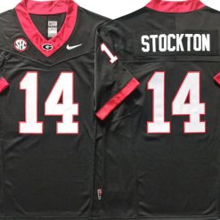 Georgia Bulldogs #14 Gunner Stockton Vapor F.U.S.E. Limited Jersey Stitched