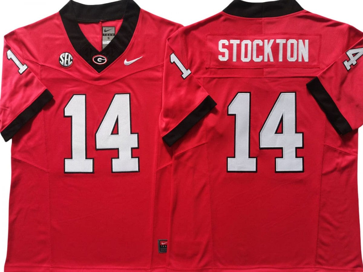 Georgia Bulldogs #14 Gunner Stockton Vapor F.U.S.E. Limited Jersey Stitched - Image 2