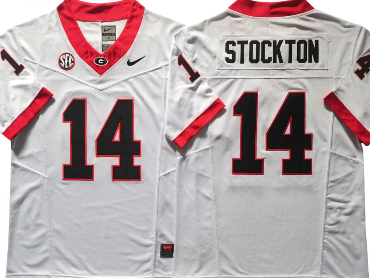 Georgia Bulldogs #14 Gunner Stockton Vapor F.U.S.E. Limited Jersey Stitched - Image 3