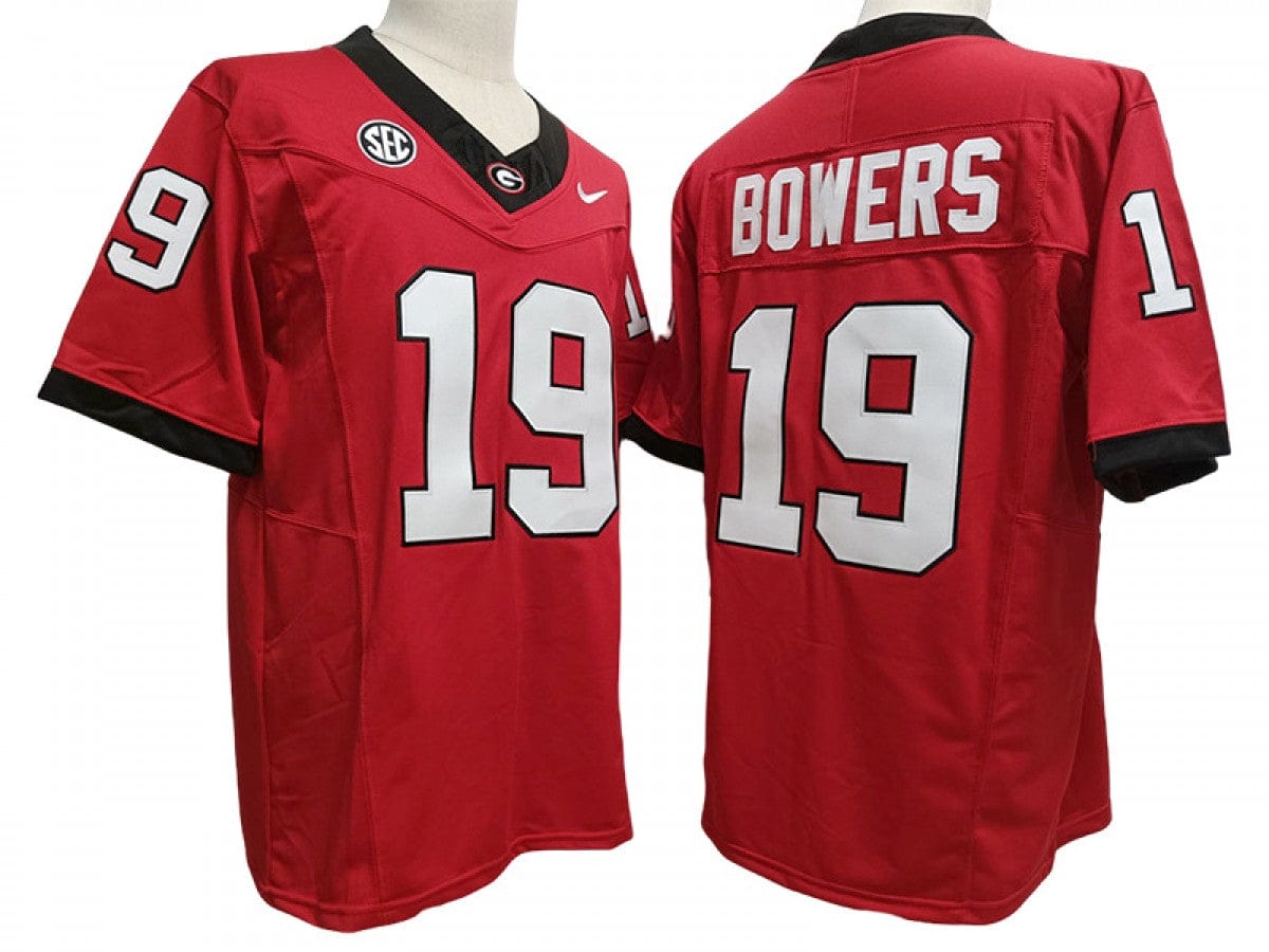 Georgia Bulldogs #19 Brock Bowers Vapor F.U.S.E. Limited Jersey Stitched - Image 2