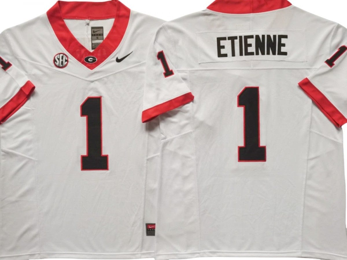 Georgia Bulldogs #1 Trevor Etienne Vapor F.U.S.E. Limited Jersey - Image 2