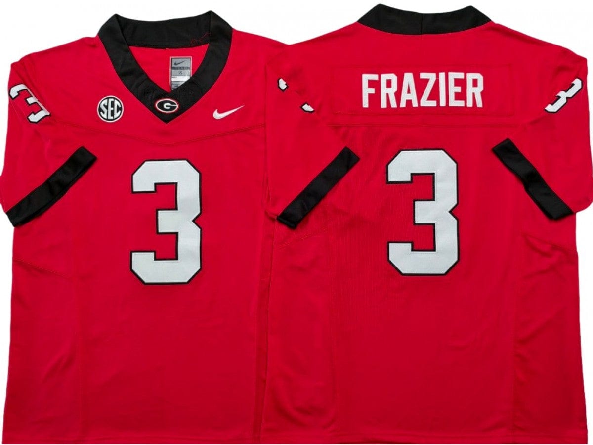 Georgia Bulldogs #3 Nate Frazier Vapor F.U.S.E. Limited Jersey Stitched - Image 2