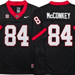 Georgia Bulldogs #84 Ladd McConkey Vapor F.U.S.E. Limited Jersey Stitched