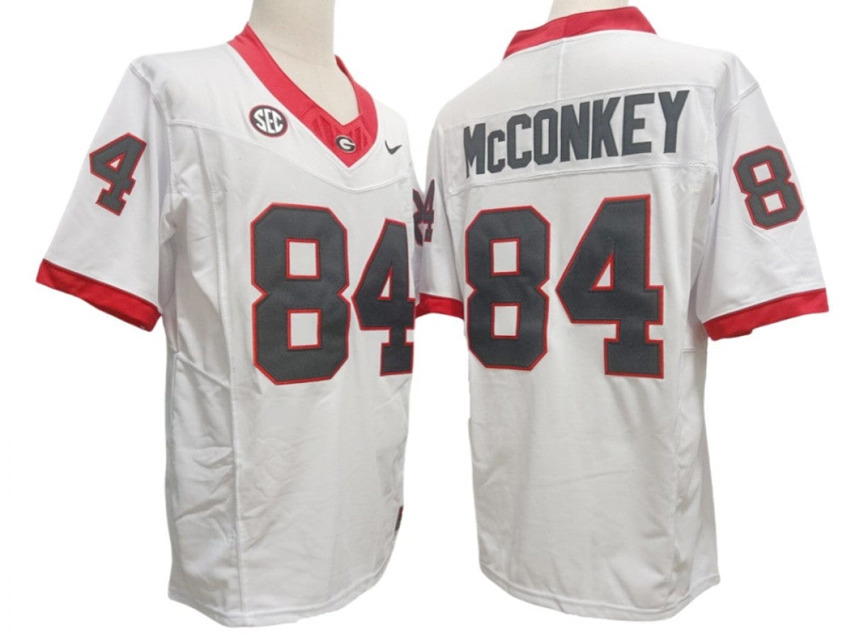 Georgia Bulldogs #84 Ladd McConkey Vapor F.U.S.E. Limited Jersey Stitched - Image 3