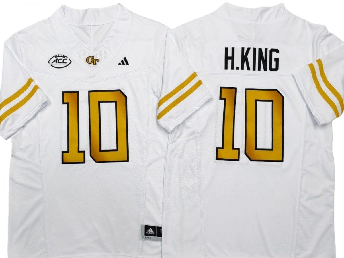 Georgia Tech #10 Haynes King Vapor F.U.S.E. Limited Jersey - Image 4