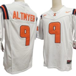 Illinois Fighting Illini #9 Luke Altmyer Vapor F.U.S.E. Limited Jersey