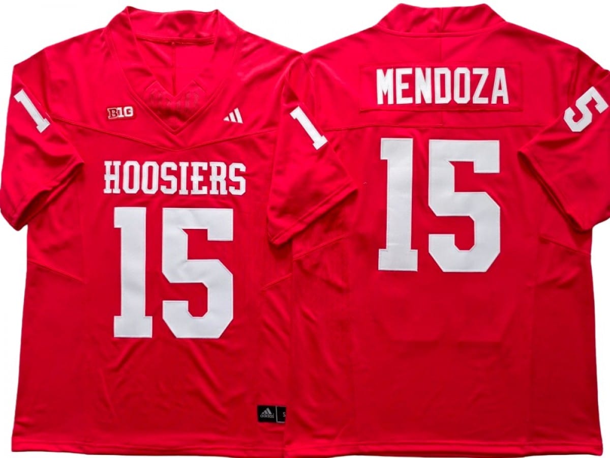 Indiana Hoosiers #15 Fernando Mendoza Vapor F.U.S.E. Limited Jersey Stitched - Image 2
