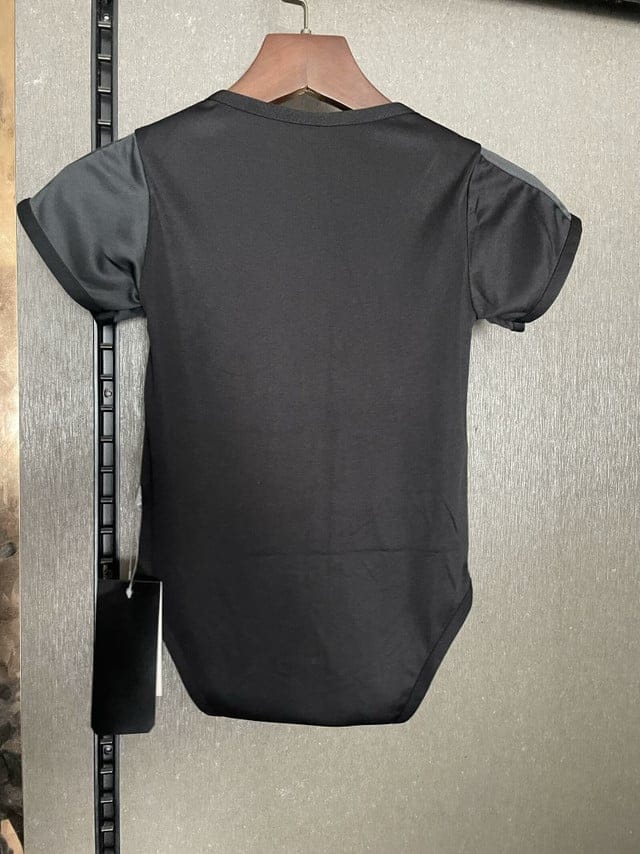 Inter Miami CF 2025-26 Sleek Infant Style Soccer Baby Bodysuit – Black - Image 2