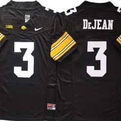 Iowa Hawkeyes #3 Cooper DeJean Vapor F.U.S.E. Limited Jersey Stitched