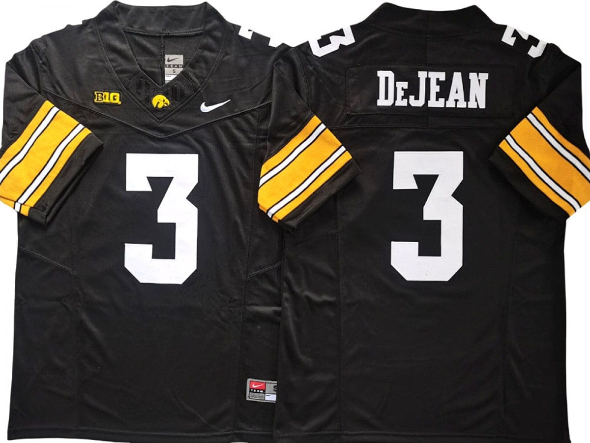 Iowa Hawkeyes #3 Cooper DeJean Vapor F.U.S.E. Limited Jersey Stitched