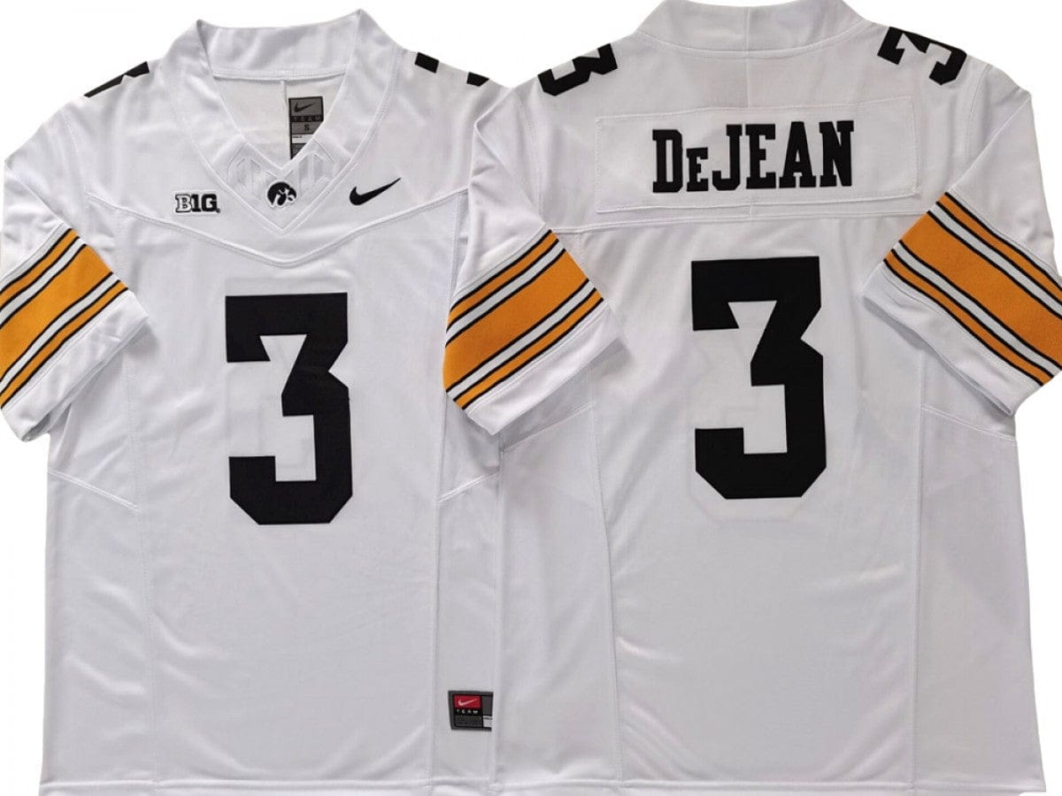 Iowa Hawkeyes #3 Cooper DeJean Vapor F.U.S.E. Limited Jersey Stitched - Image 2