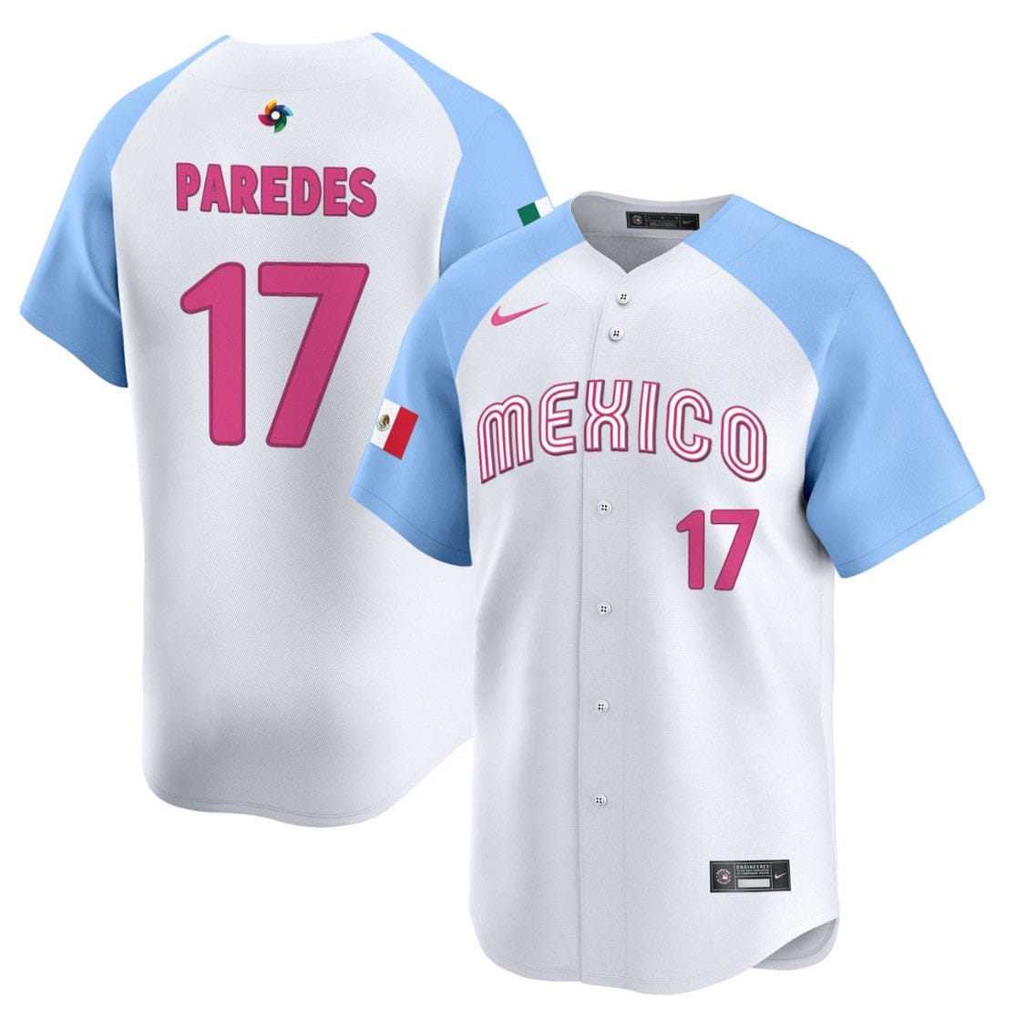 Isaac Paredes Jersey #17 Projected Team Mexico World Baseball Classic 2023 Style 2026 Roster