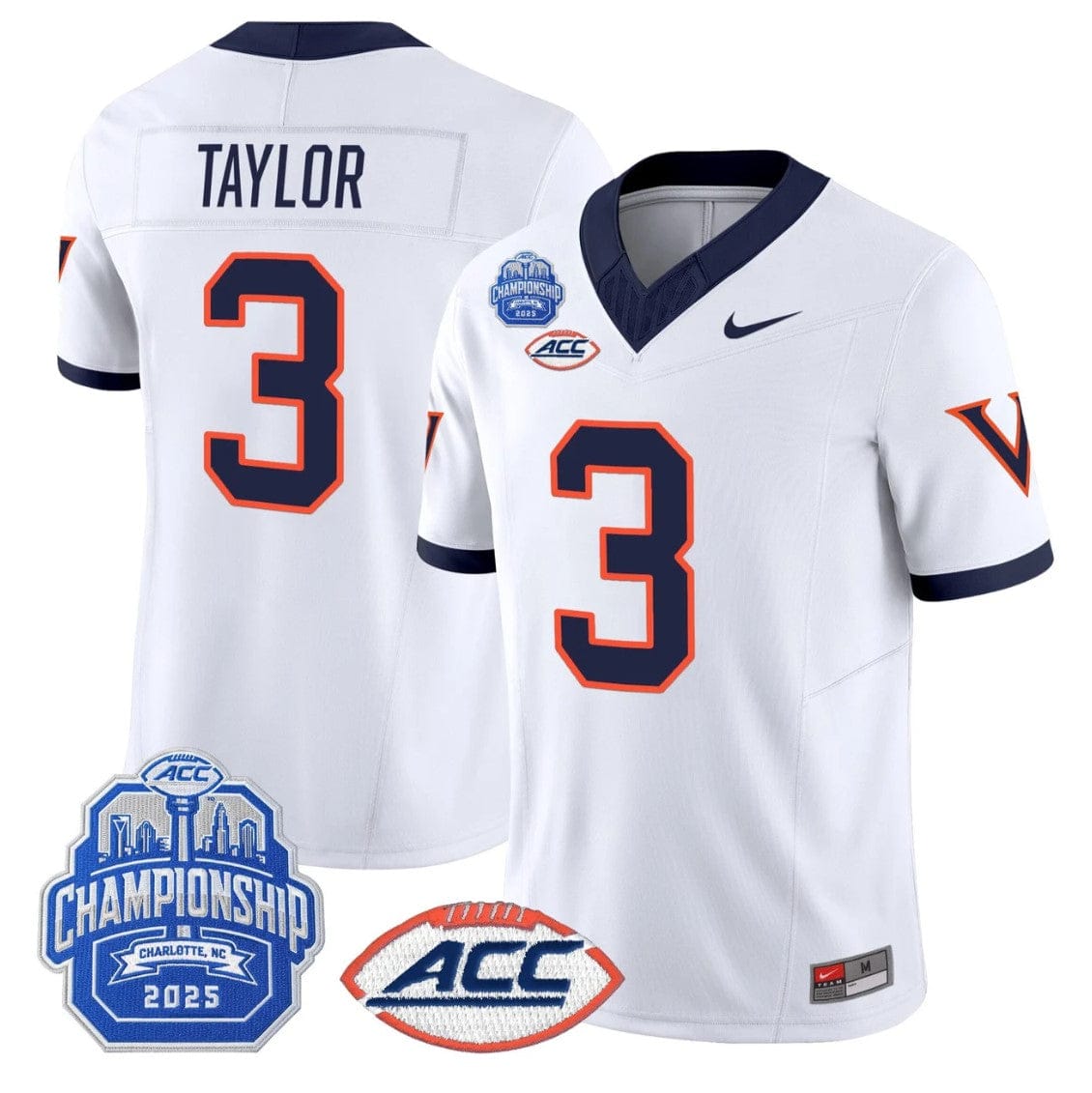 Alternative view of J'Mari Taylor Jersey #3 Virginia 1995 Throwbacks 2025 ACC Championship