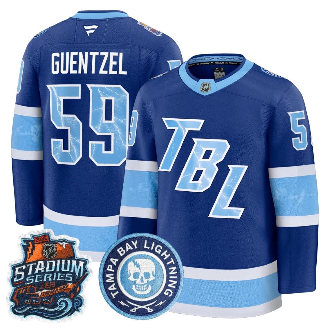 Jake Guentzel Jersey #59 Tampa Bay Lightning 2026 Stadium Series Stitched