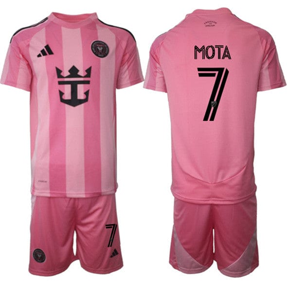 Jean Mota Jersey #7 Inter Miami CF Pink Home 2025 - 26 Soccer Suit