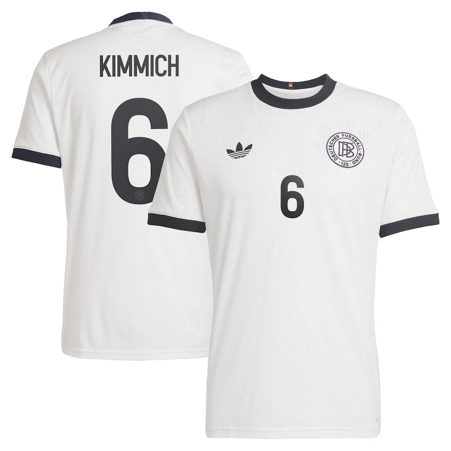 Joshua Kimmich 6 Germany National Team 125th Anniversary Men Jersey – White