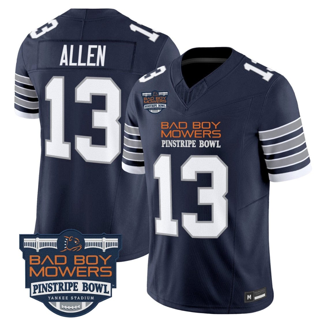 Kaytron Allen Jersey #13 Penn State 2025 Pinstripe Bowl Vapor Stitched