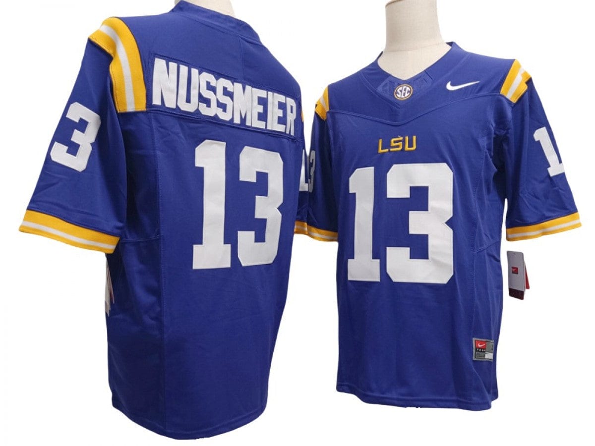 LSU Tigers #13 Garrett Nussmeier Vapor F.U.S.E. Limited Jersey
