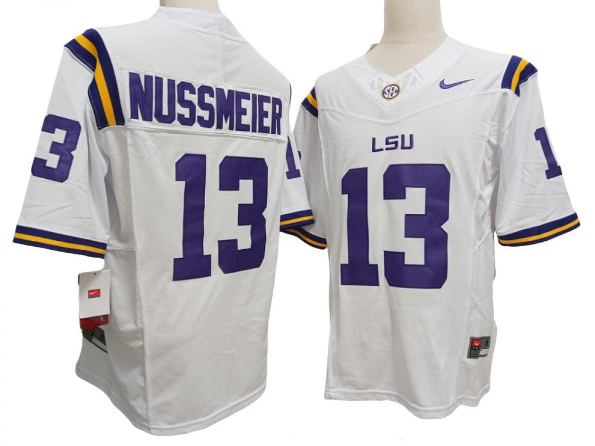 LSU Tigers #13 Garrett Nussmeier Vapor F.U.S.E. Limited Jersey - Image 2