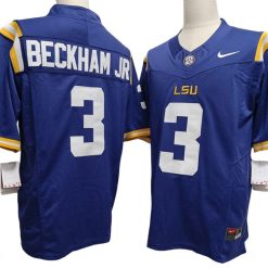 LSU Tigers #3 Odell Beckham Jr. Vapor F.U.S.E. Limited Jersey