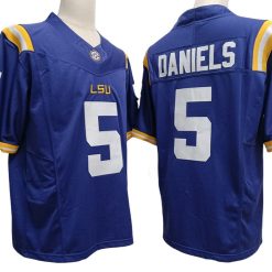 LSU Tigers #5 Jayden Daniels Vapor F.U.S.E. Limited Jersey