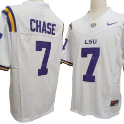 Alternative view of LSU Tigers #7 Tyrann Mathieu Vapor F.U.S.E. Limited Jersey